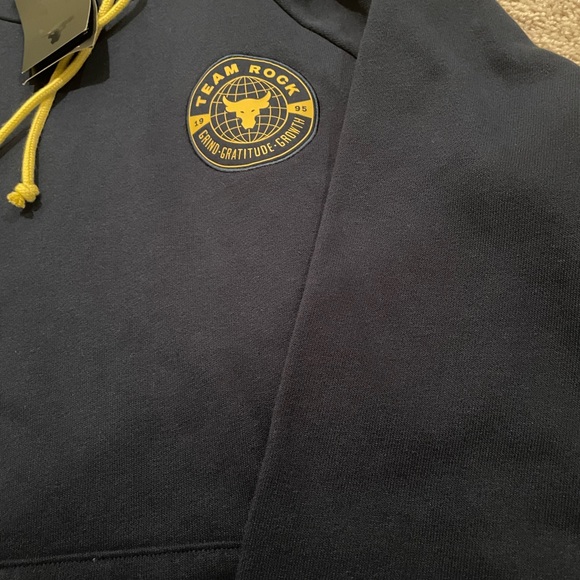 SWEATSHIRT UNDER ARMOUR PROJECT ROCK HEAVYWEIGHT TERRY HOODIE - Picture 3 of 5